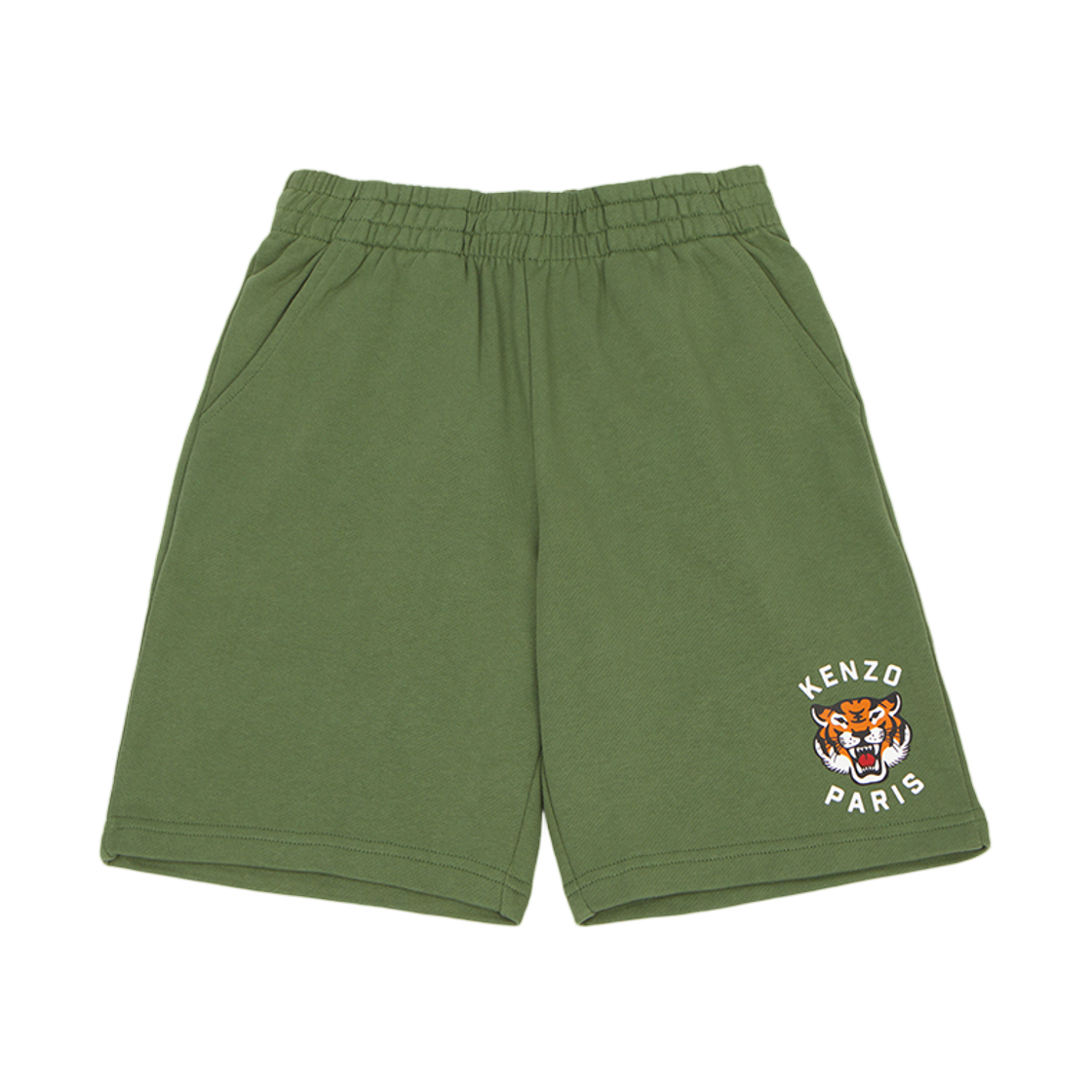 (키즈) 겐조 버뮤다 숏 팬츠 그린 - 25SS((Kids) Kenzo Bermuda Shorts Pants Green)