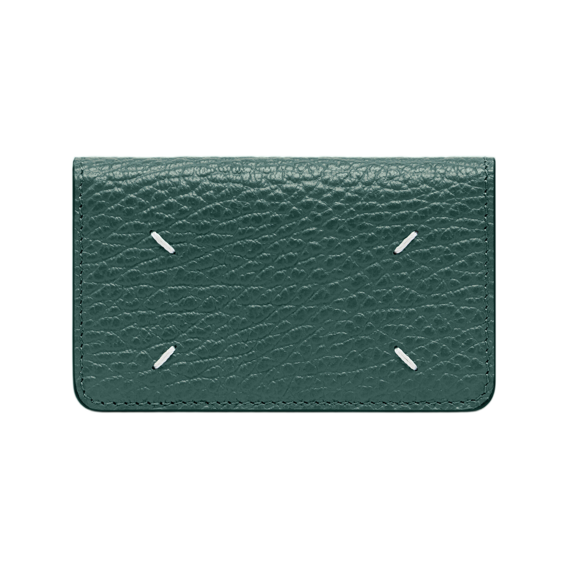 SA3VX0008P4455T7162 Maison Margiela Four Stitches Card Holder Green