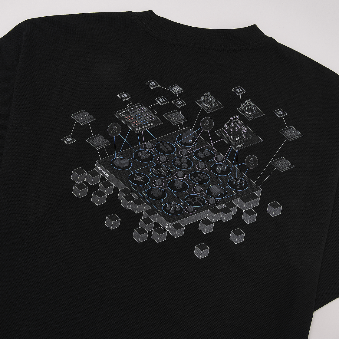 팔란티어 플랫폼 티셔츠 블랙(Palantir Platform T-Shirt) - 4