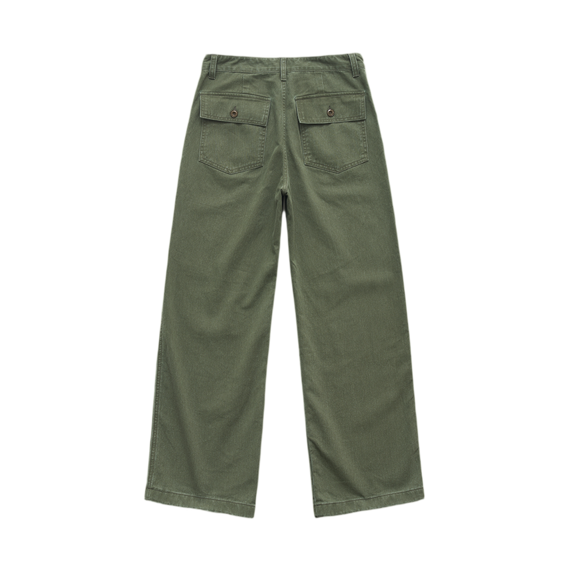 (W) 더 바넷 페이드 사파리 팬츠 카키((W) The Barnnet Fade Safari Pants Khaki) - 2