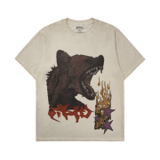 Travis Scott Circus Maximus Stadium Tour 25 Where Was Us T-Shirts Dirty White