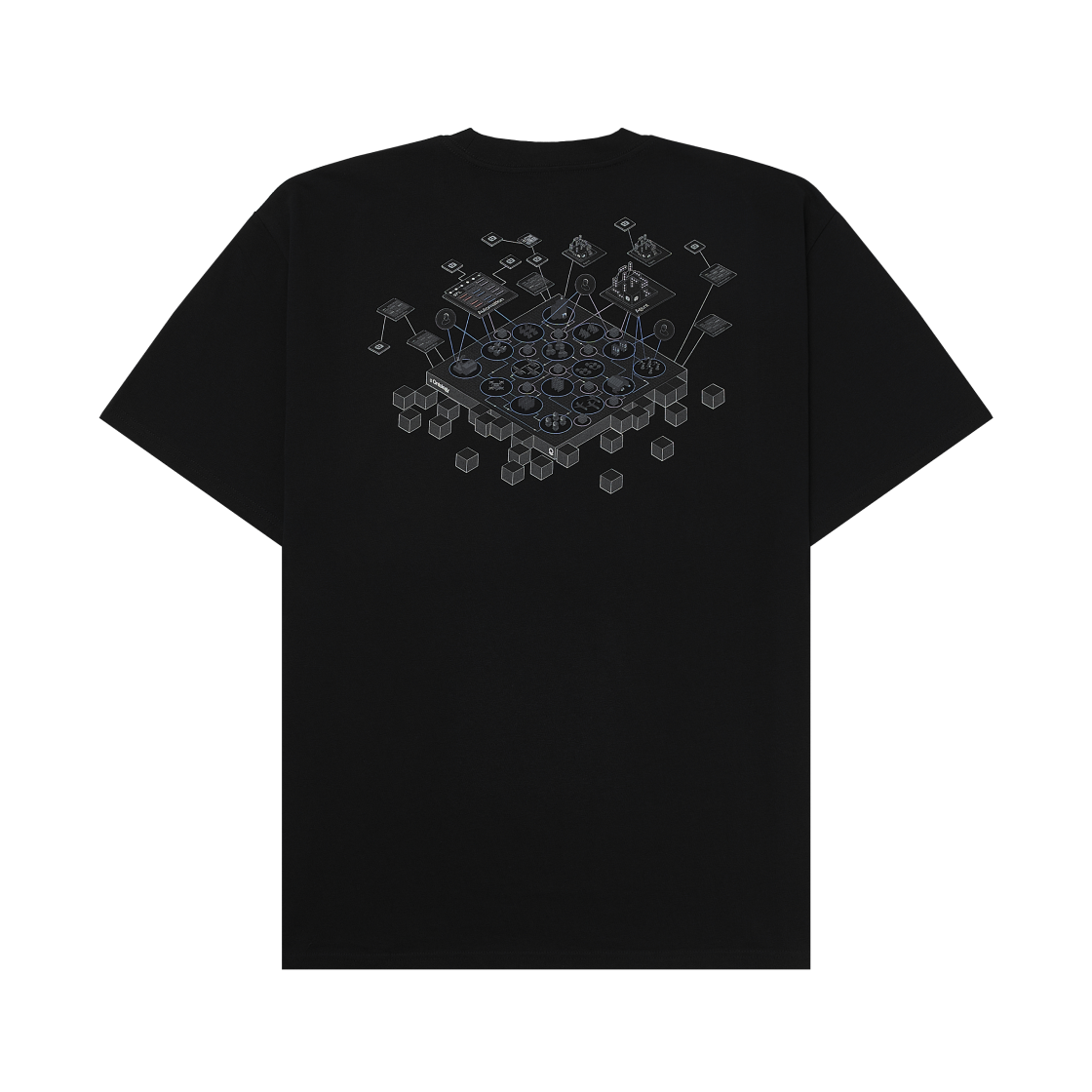 팔란티어 플랫폼 티셔츠 블랙(Palantir Platform T-Shirt) - 2