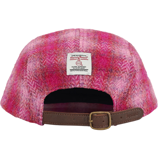 슈프림 해리스 트위드 캠프 캡 핑크 - 25FW(Supreme Harris Tweed Camp Cap Pink - 25FW) - 2