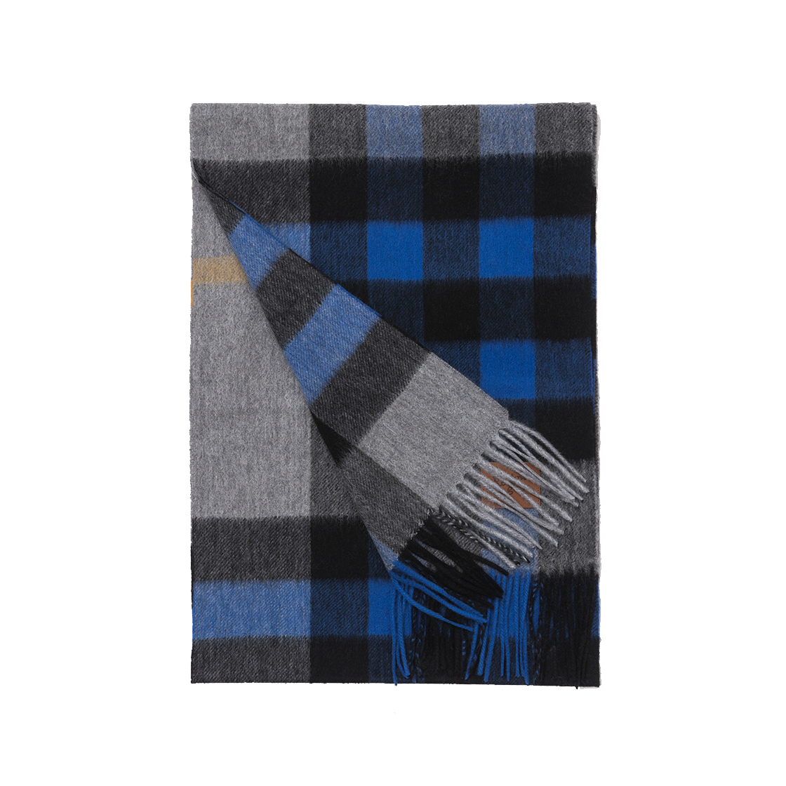 리끌로우 캐시미어 100% 머플러 딥블루(RECLOW Cashmere 100% muffler Deep Blue) - 2