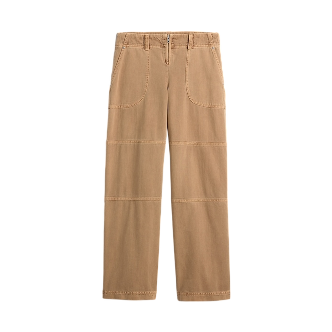 860617 (W) Gap × Sandy Liang Low Rise Utility Pants Mojave Tan