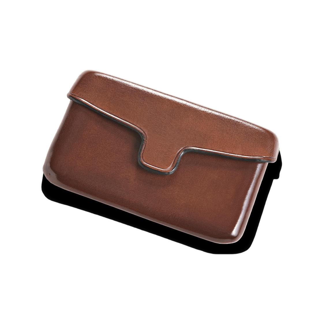 - Il Bussetto Card Holder Magnetic Closure Cappuccino
