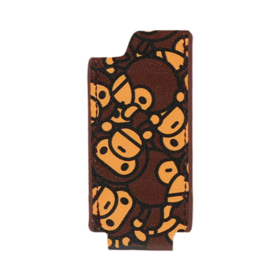 베이프 올 베이비 마일로 라이터 케이스 브라운(BAPE All Baby Milo Lighter Case Brown)