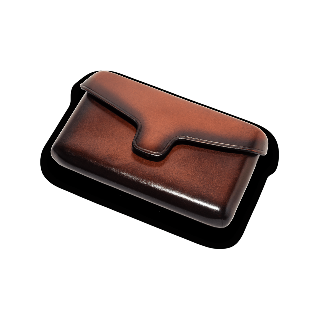 - Il Bussetto Card Holder Magnetic Closure Cappuccino Sfumato