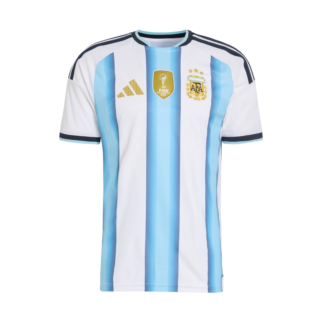 아디다스 아르헨티나 2026 홈 어센틱 저지 - US 사이즈 (논 마킹 버전)(Adidas Argentina 2026 Home Authentic Jersey White Icey Blue - US Sizing (Non Marking Ver.))