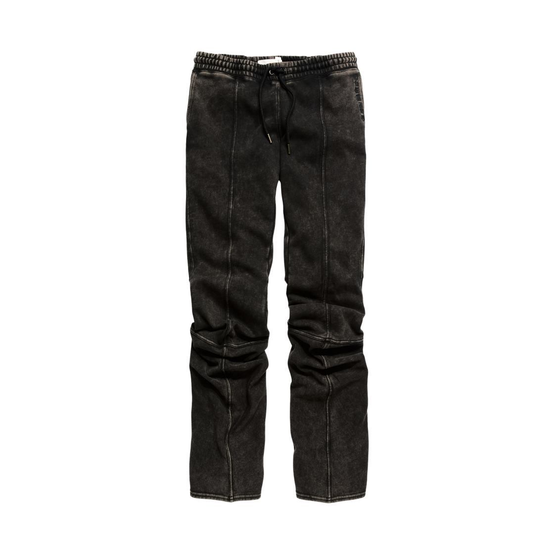 (W) 에이치앤엠 x 글렌 마틴스 슬라우치 슬림 스웨트팬츠 다크 브라운((W) H&M x Glenn Martens Slouchy Slim Sweatpants Dark Brown)
