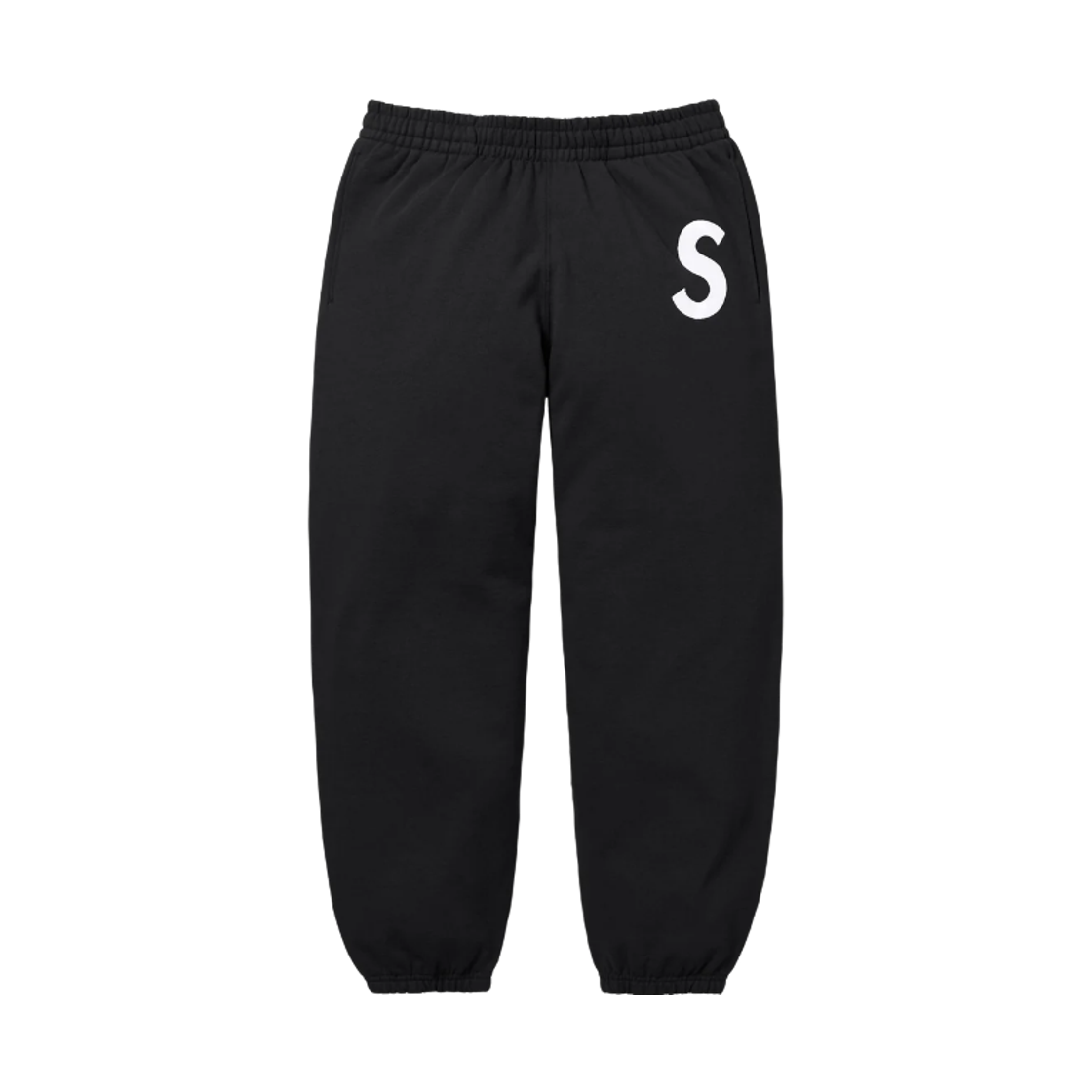 슈프림 S 로고 스웨트팬츠 블랙 - 25FW(Supreme S Logo Sweatpant Black - 25FW)