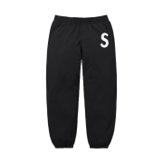 Supreme S Logo Sweatpant Black - 25FW