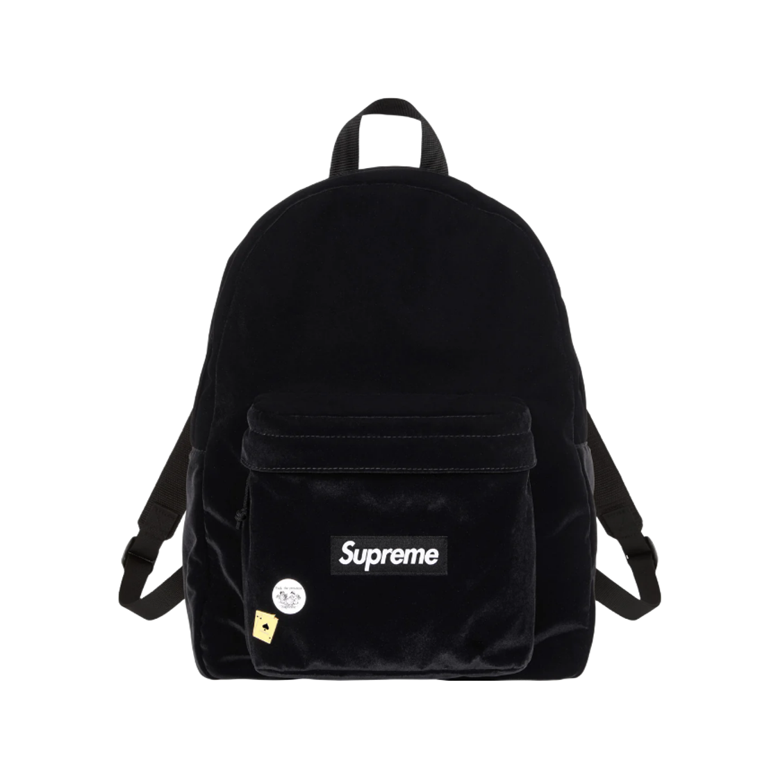 슈프림 벨벳 백팩 블랙 - 25FW(Supreme Velvet Backpack Black - 25FW)