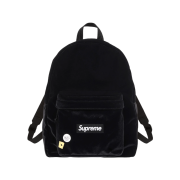 Supreme Velvet Backpack Black - 25FW