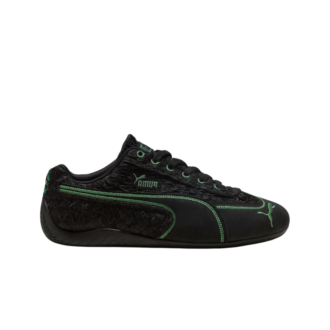 407137-01 (W) Puma x Wiked Speedcat Elphie Black Deep Forest