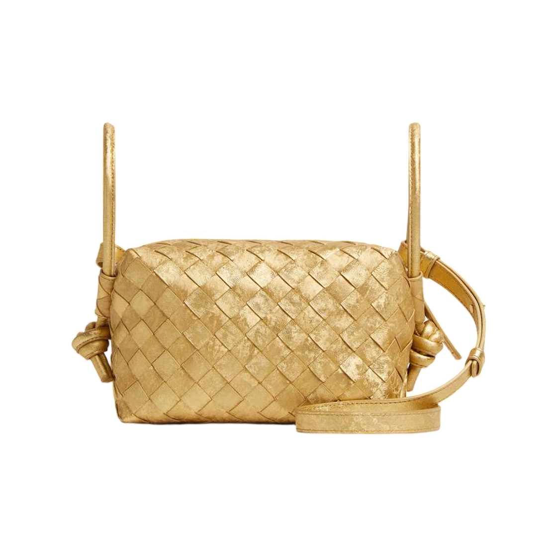 보테가 베네타 루프 탑 핸들 골드(Bottega Veneta Loop Top Handle Gold) - 2