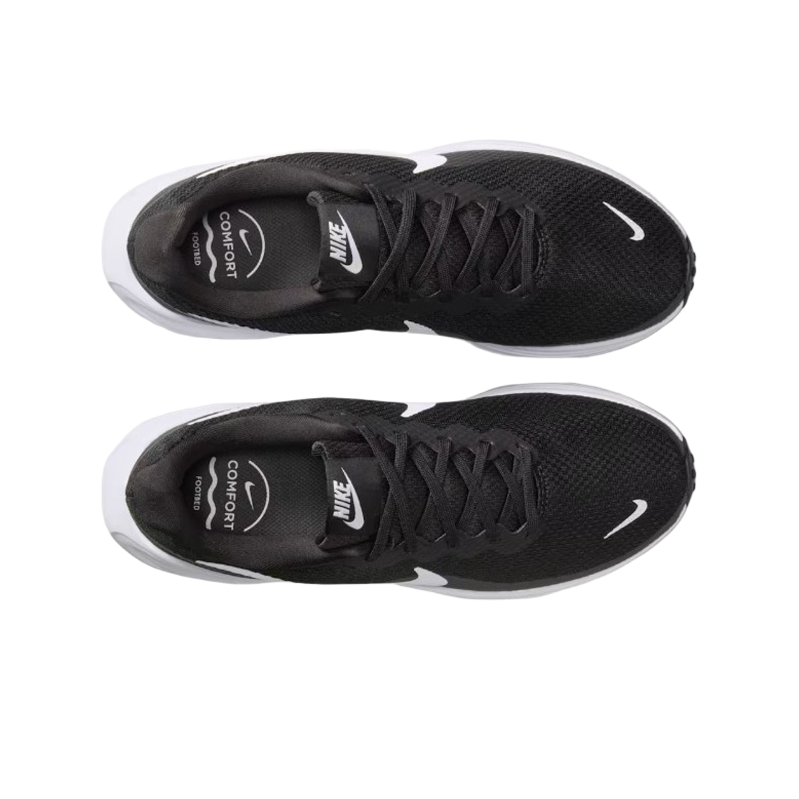 (W) 나이키 레볼루션 8 와이드 블랙 화이트((W) Nike Revolution 8 Wide Black White) - 2