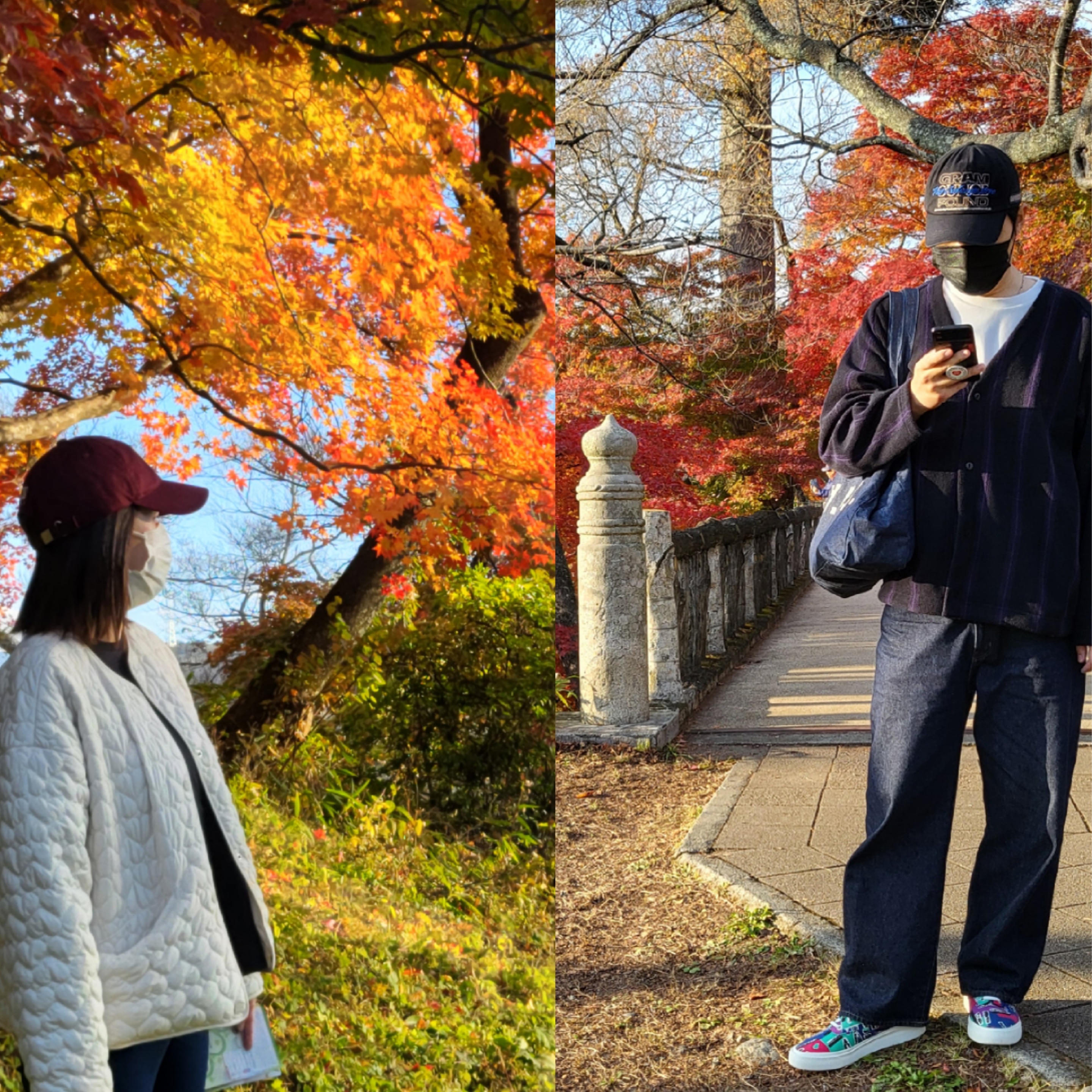 Uniqlo x Needles Fleece Oversized Cardigan Black - JP, Converse x Fear of God Essentials Skid Grip Hi 착용 스타일