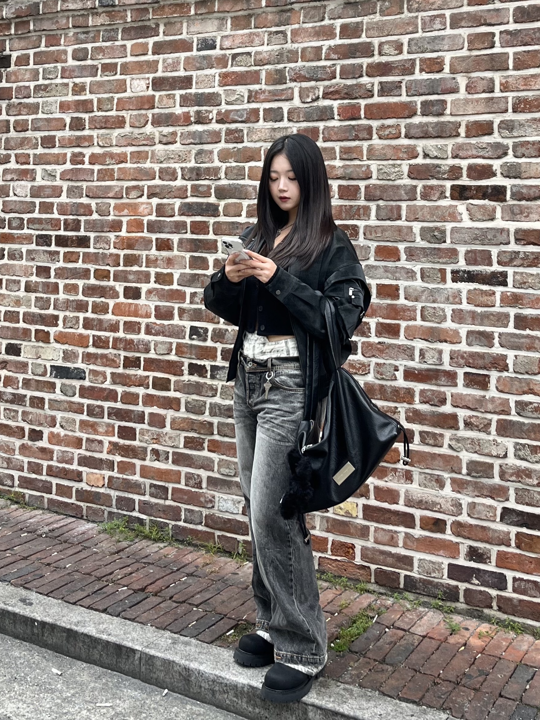 LOSTGARDEN Route Black 착용 스타일 - 2