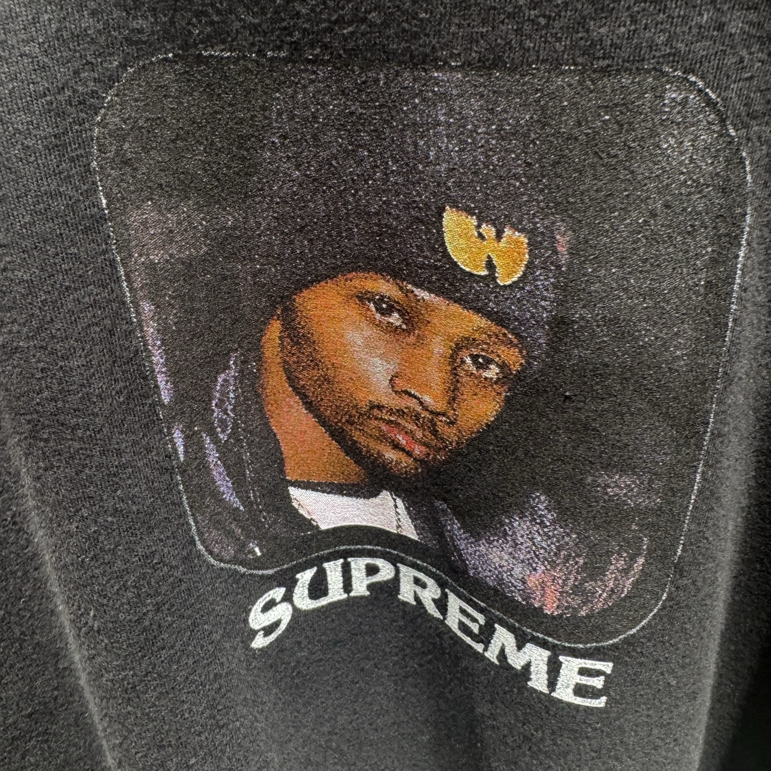 Supreme x Wu-Tang Clan RZA T-Shirt Black - 25FW 착용 스타일