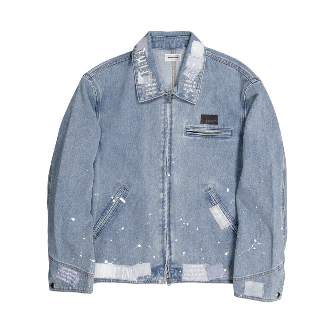 레저렉션13 집업 워크 자켓 데님(Resurrection13 Zip Up Work Jaket Denim)