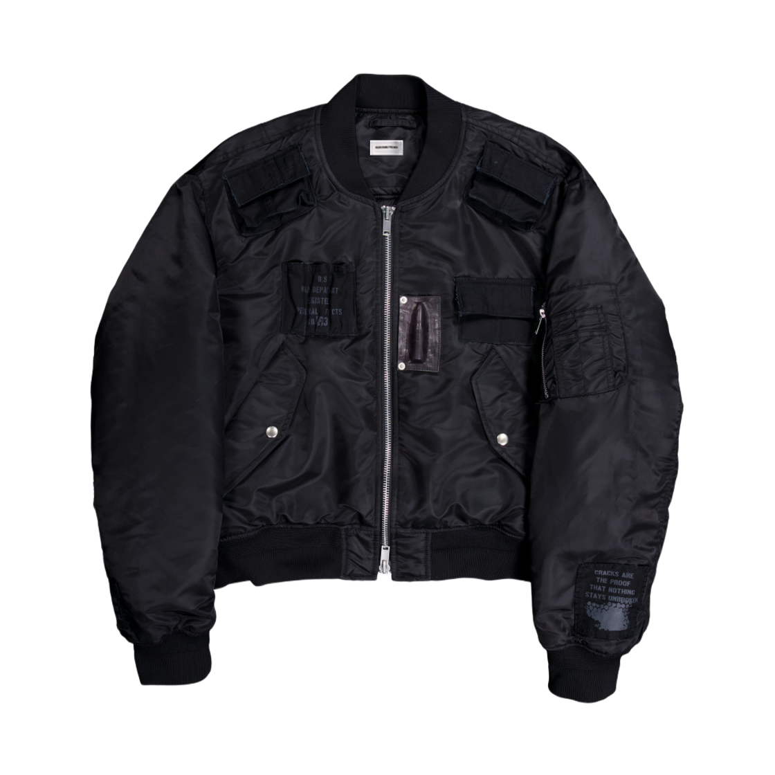 레저렉션13 쇼트 MA-1 블랙(Resurrection13 Shot MA-1 Black)