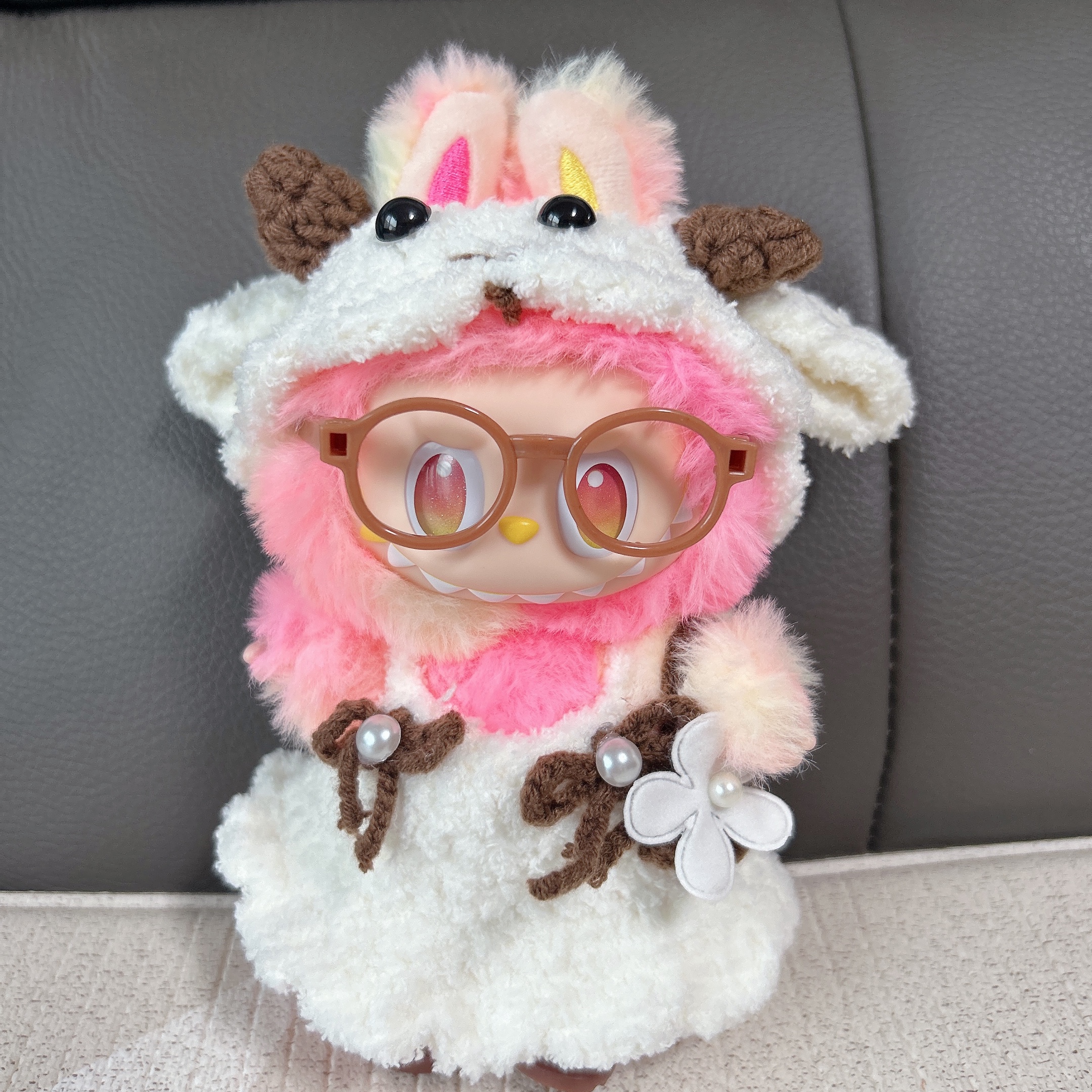 Pop Mart Labubu The Monsters Highlight Series Loyalty Keyring (Opened Case) 착용 스타일 - 3