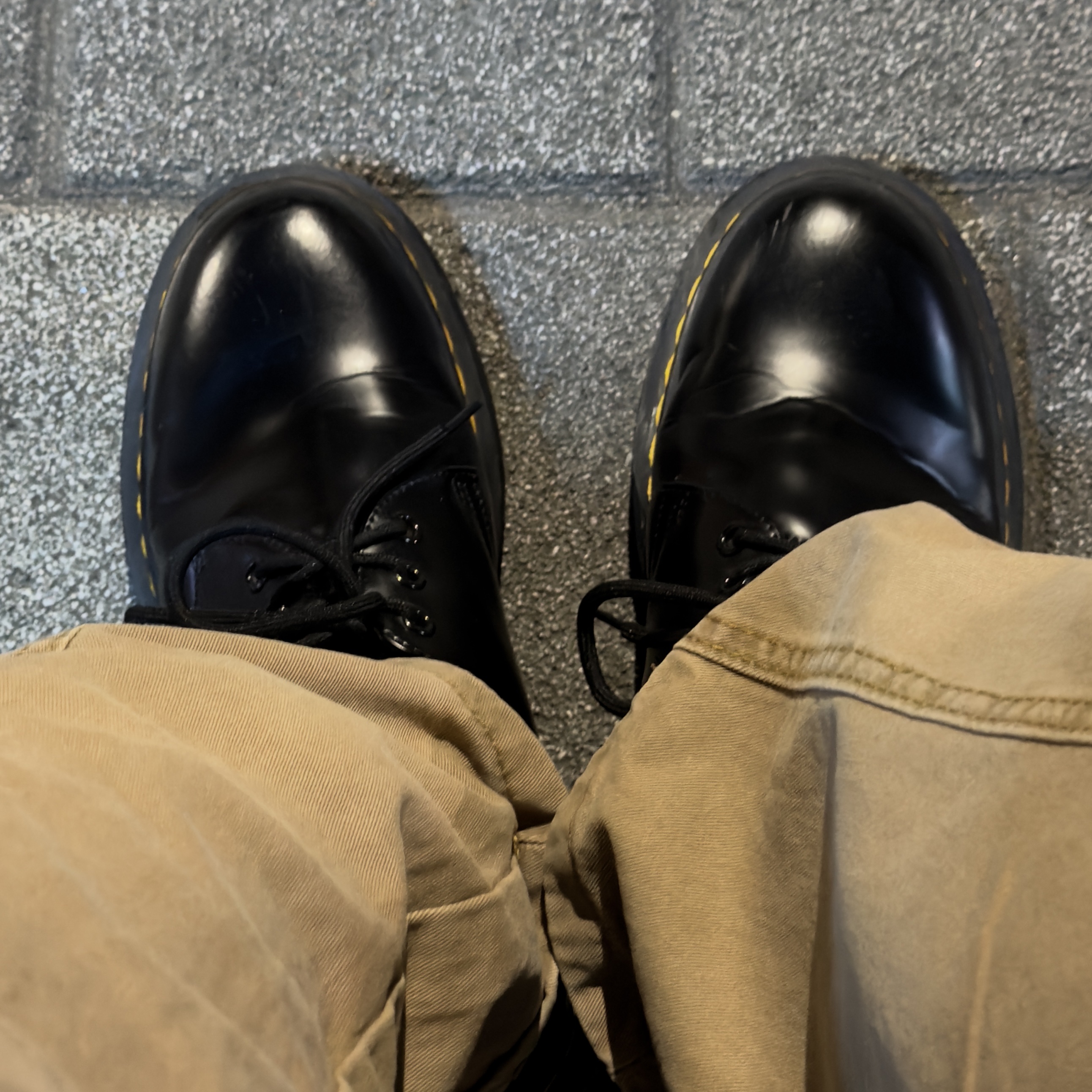 Dr. Martens 1461 Smooth Black 착용 스타일