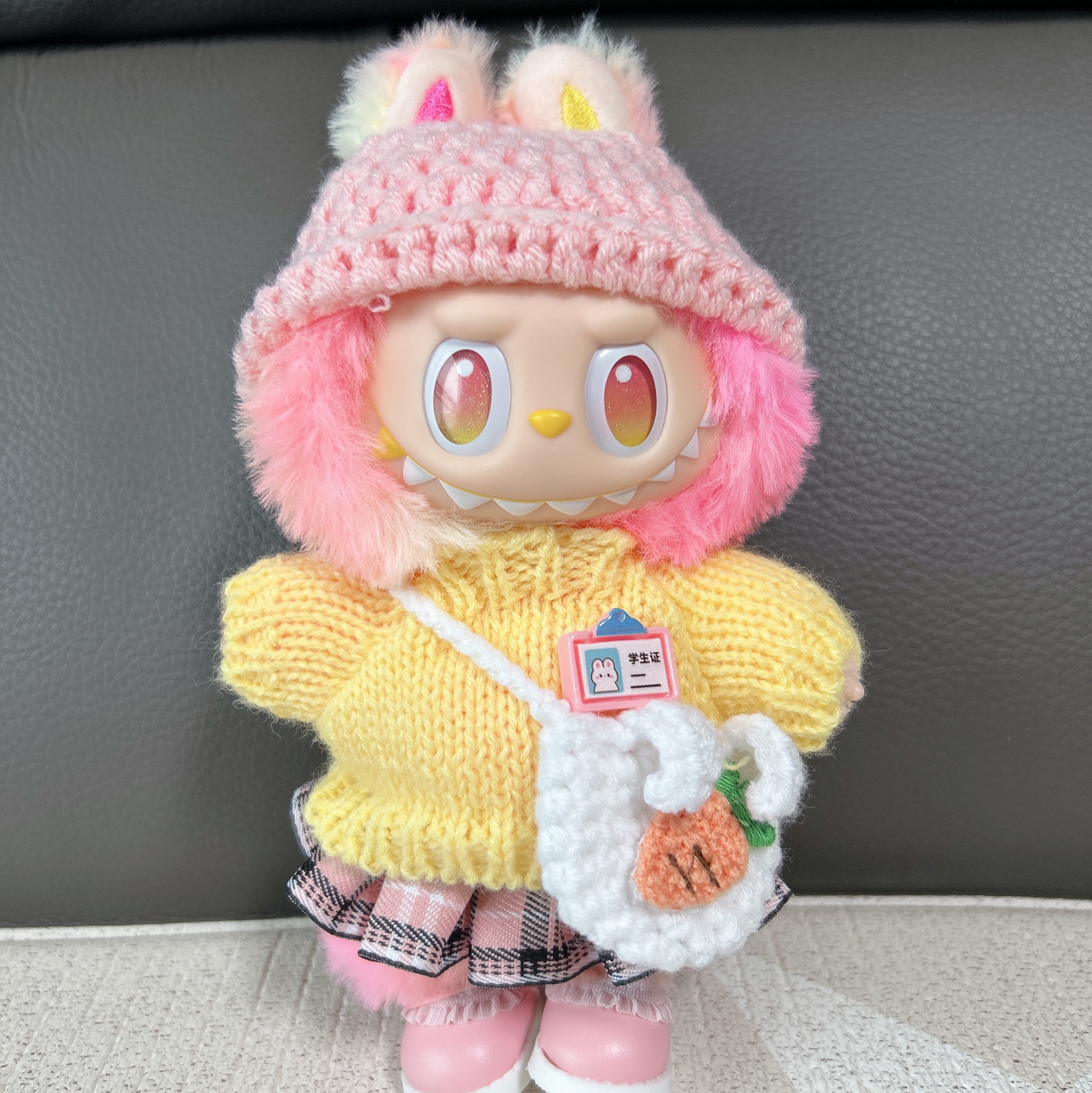 Pop Mart Labubu The Monsters Highlight Series Loyalty Keyring (Opened Case) 착용 스타일 - 4