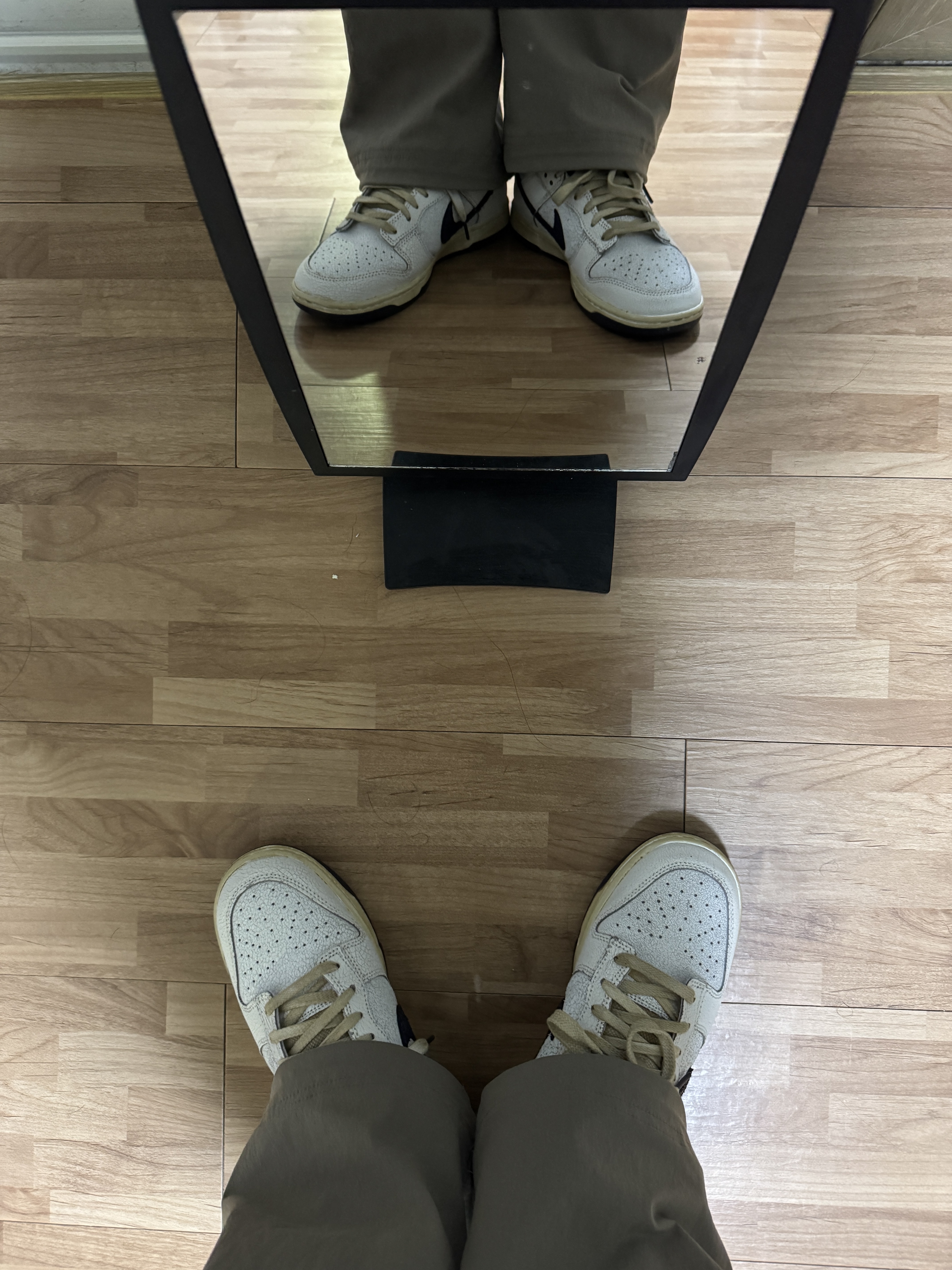 Nike x Stranger Things Dunk Low Phantom and Midnight Navy 착용 스타일 - 3