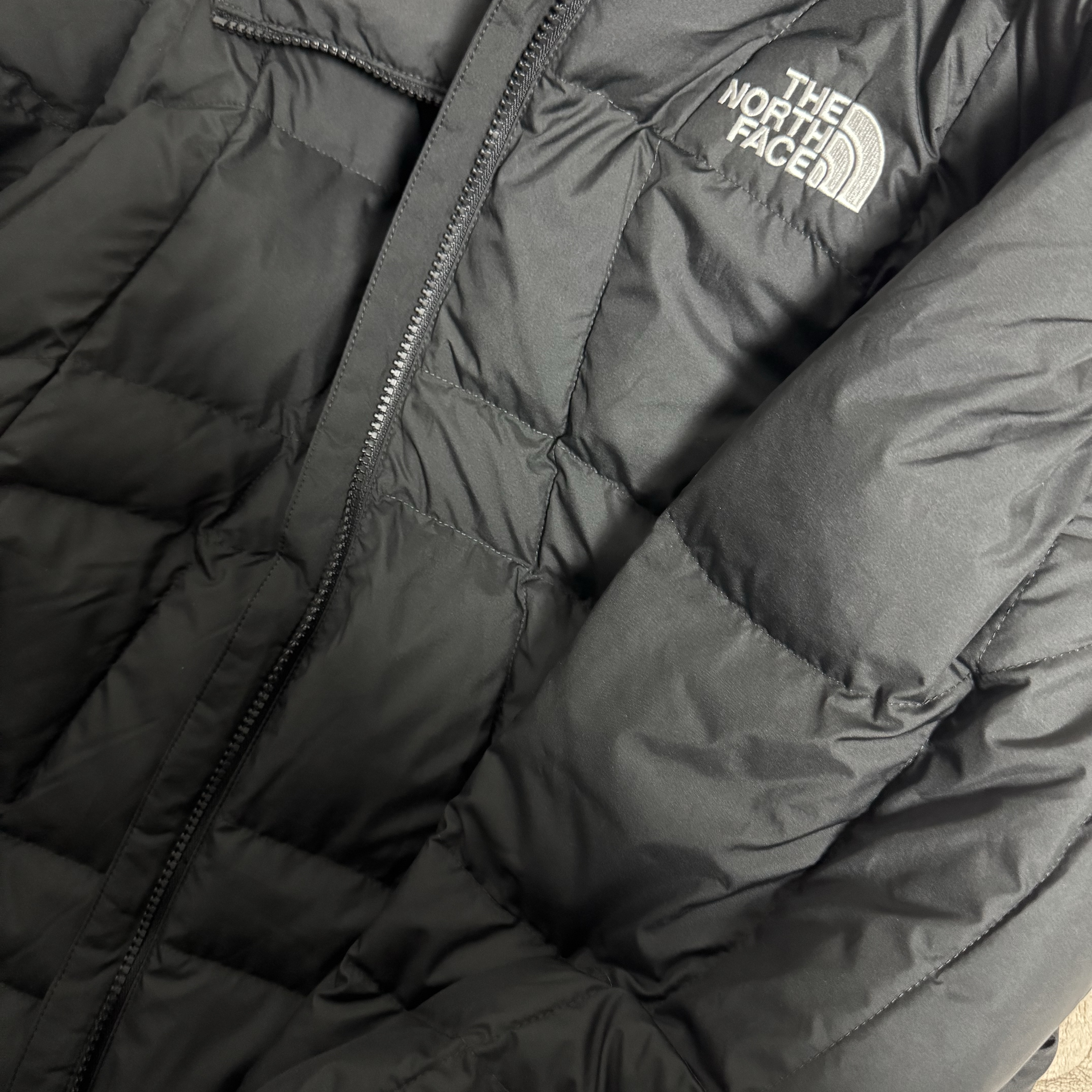 The North Face White Label Wave LT On Ball Jacket Black 착용 스타일