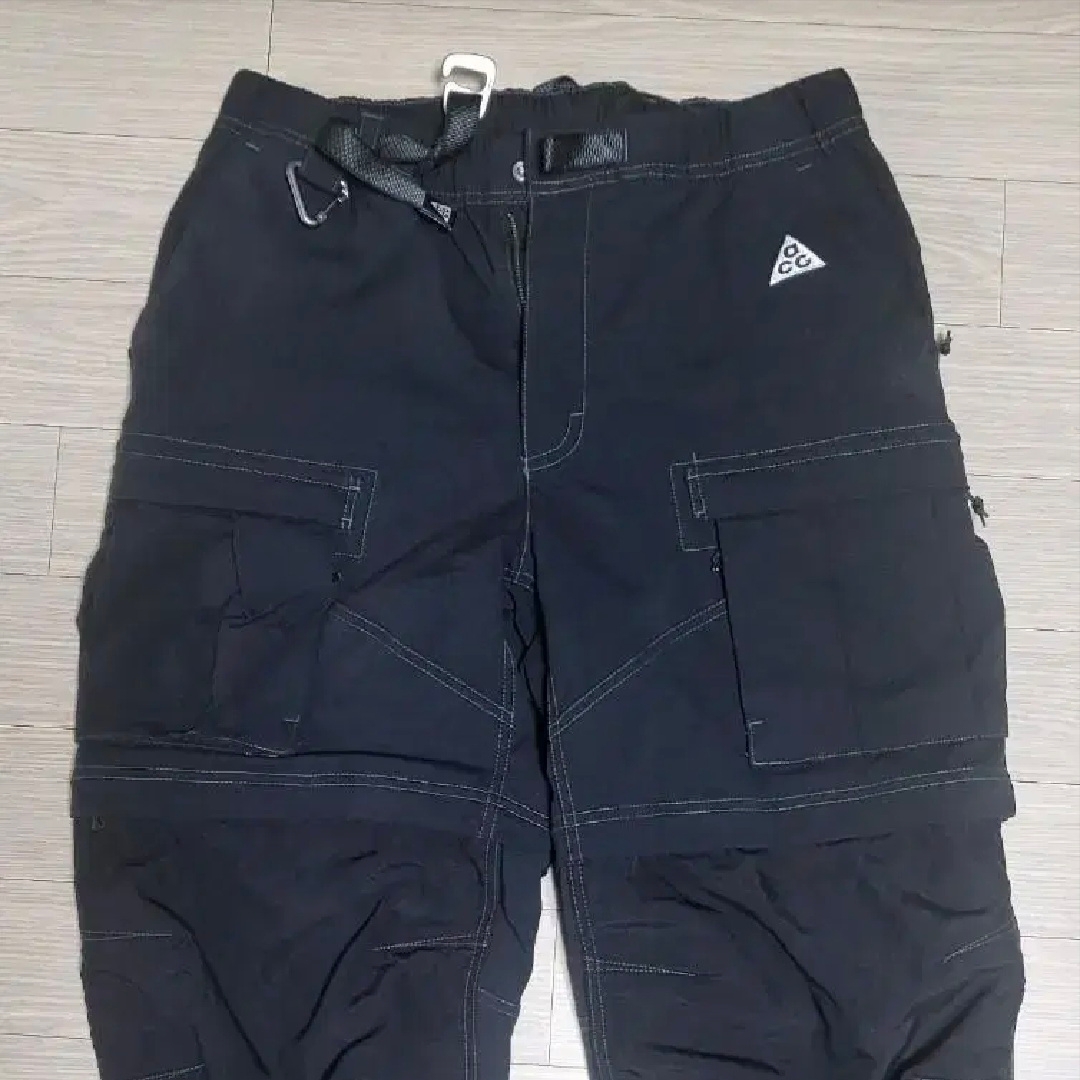 Nike ACG Smith Summit Cargo Pants Black Anthracite - Asia 착용 스타일
