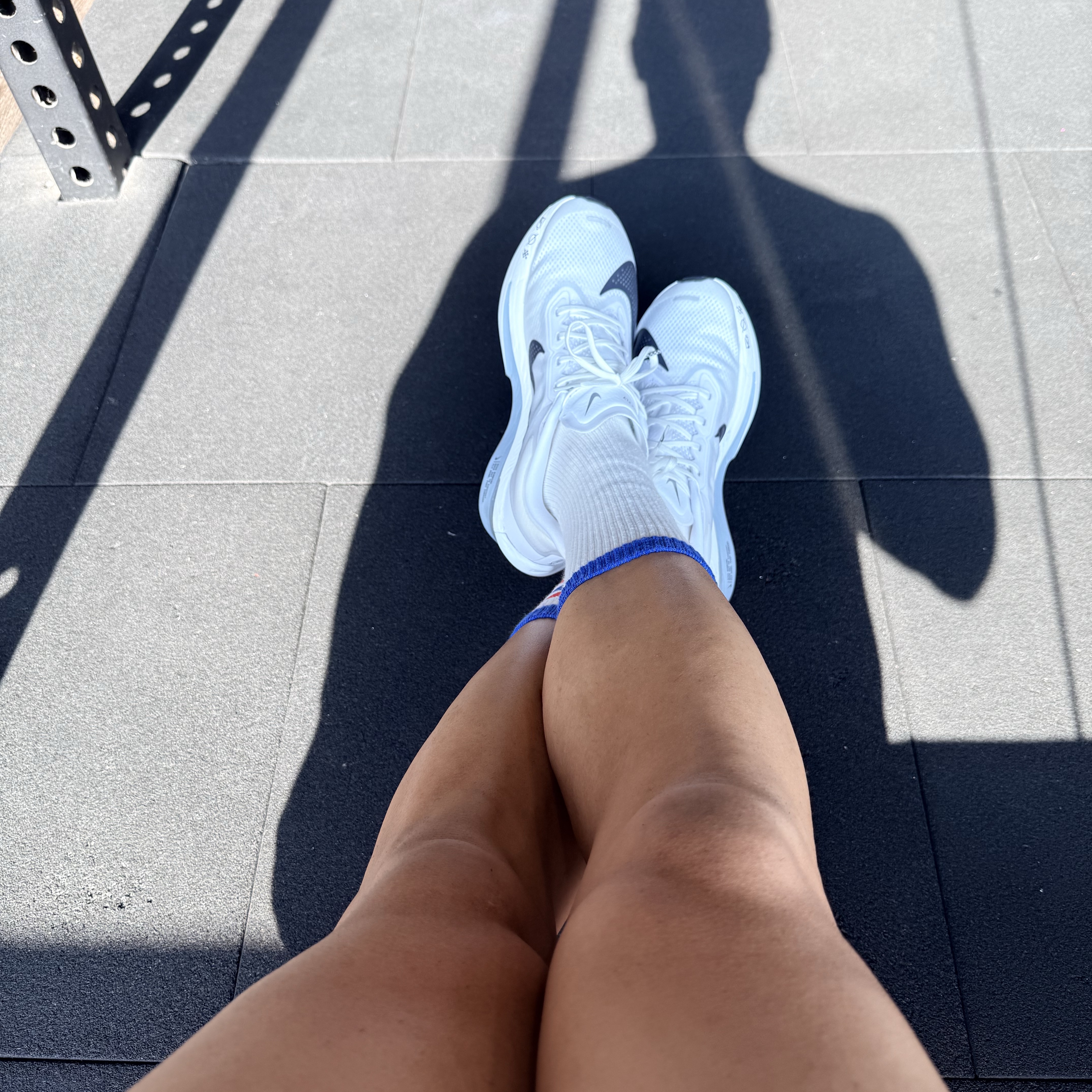 Nike Zoom Fly 6 White Pure Platinum 착용 스타일