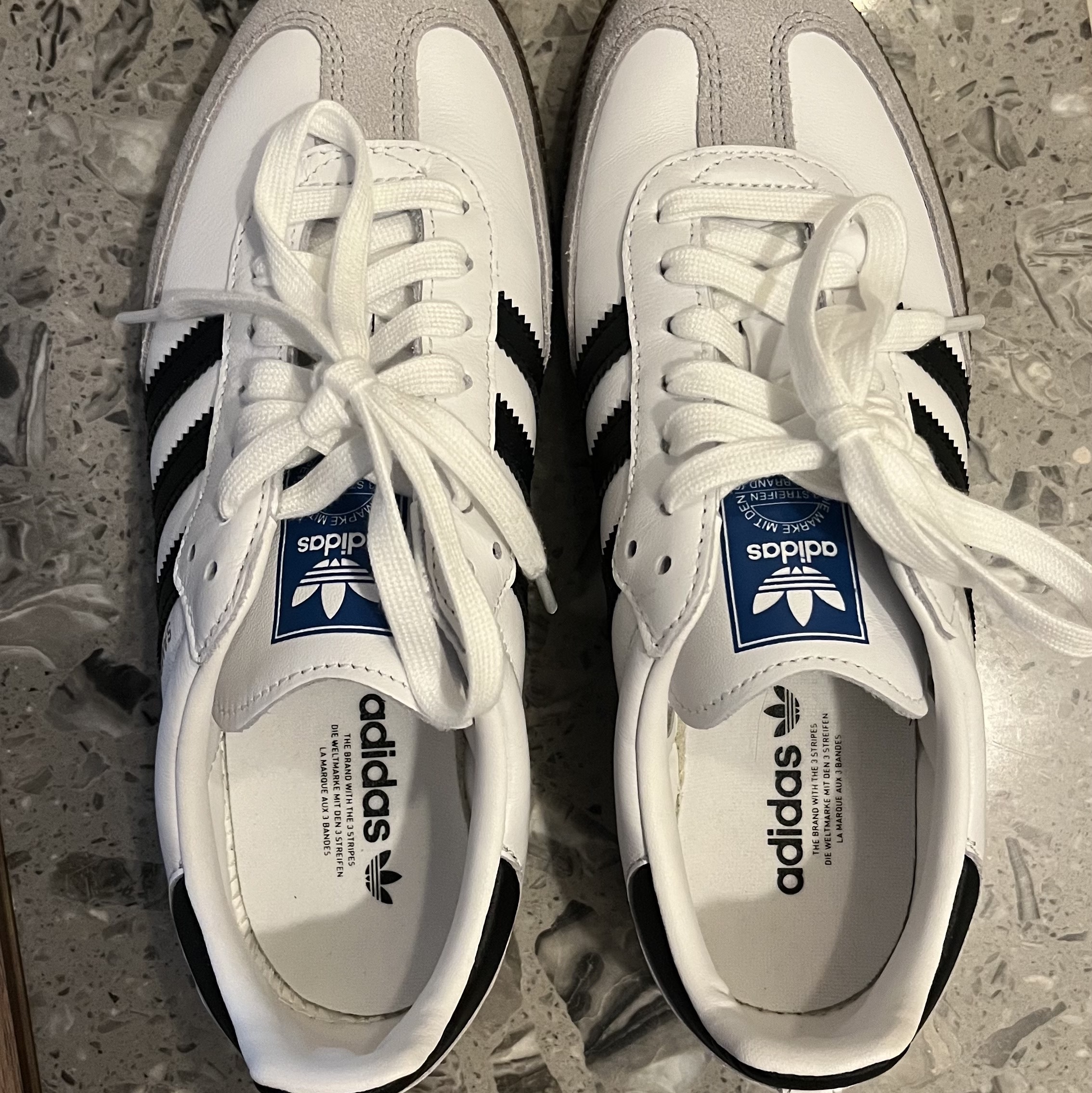 Adidas Samba OG Cloud White 착용 스타일 - 3