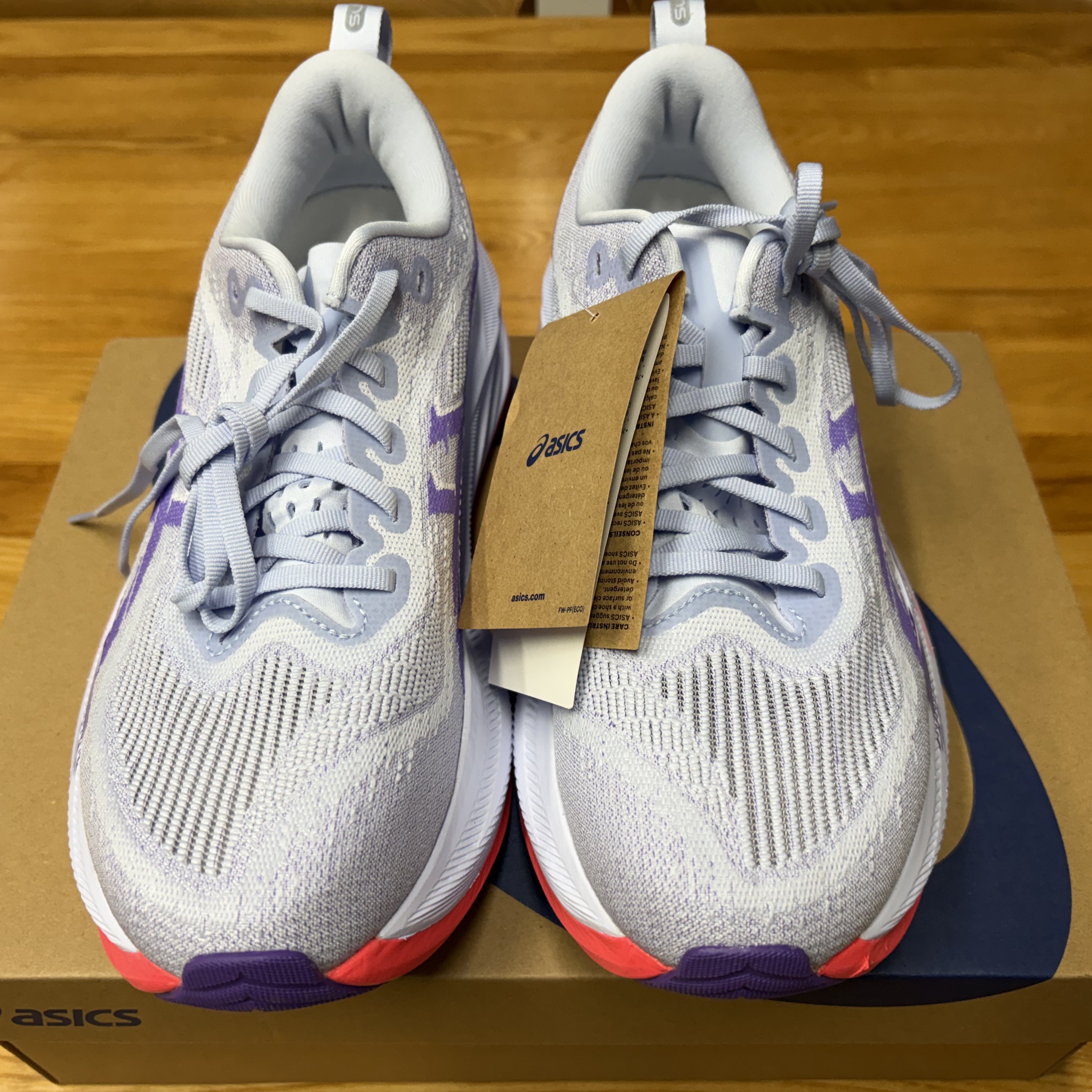 Asics Superblast 2 Blue Fade Edo Purple 착용 스타일 - 4