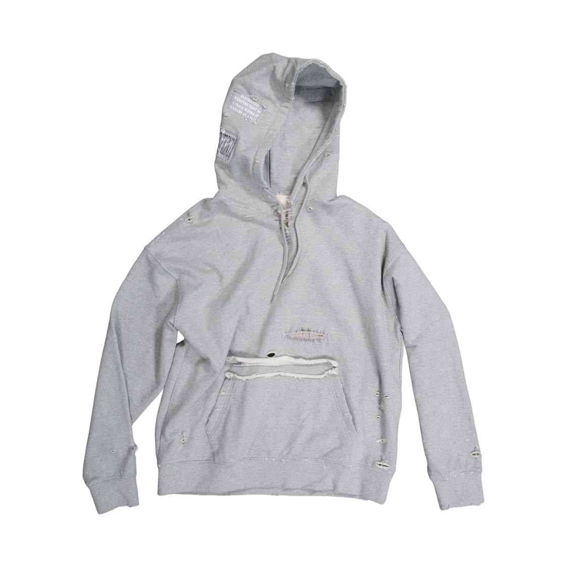 레저렉션13 핀 후드 그레이(Resurrection13 Pin Hood Grey)