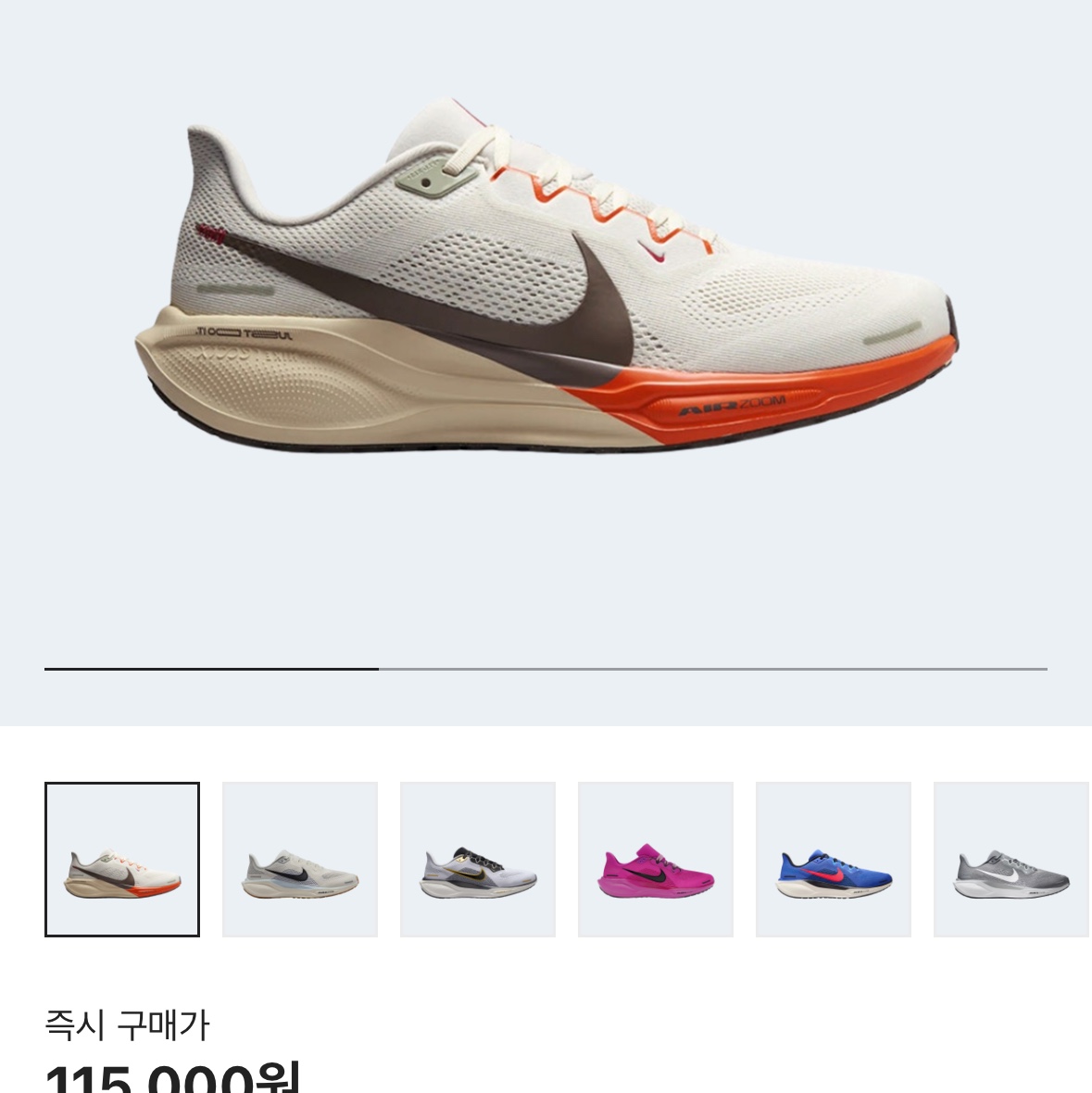 Nike Pegasus 41 Eliud Kipchoge 착용 스타일