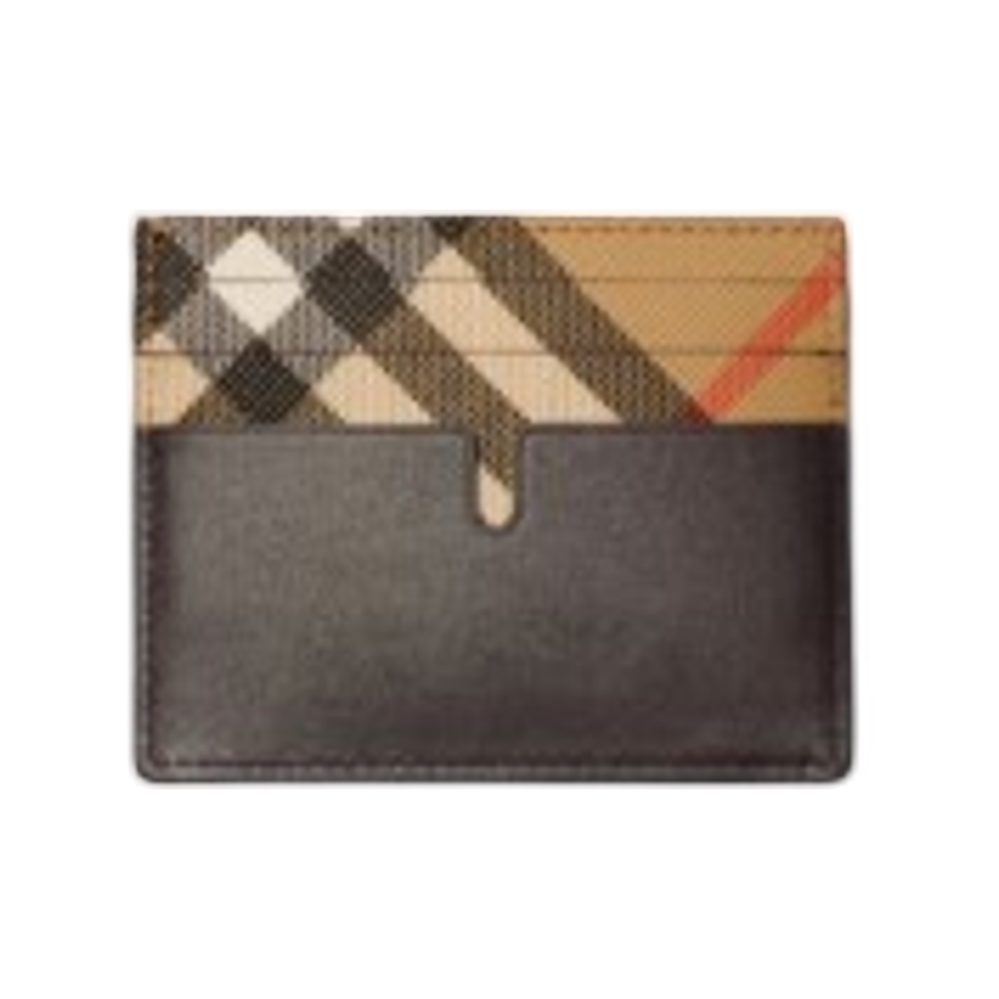 버버리 톨 팝아슈 체크 카드 케이스 샌드 베이지(Burberry Tall Pop Check Card Case Sand Beige) - 2
