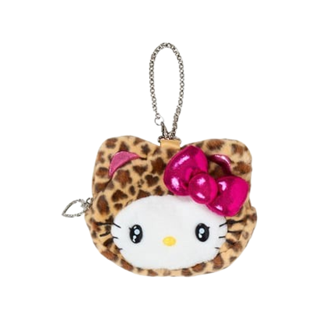 283681 Sanrio Hello Kitty Sanrio Gyaruneko Face Shaped Pouch Brown