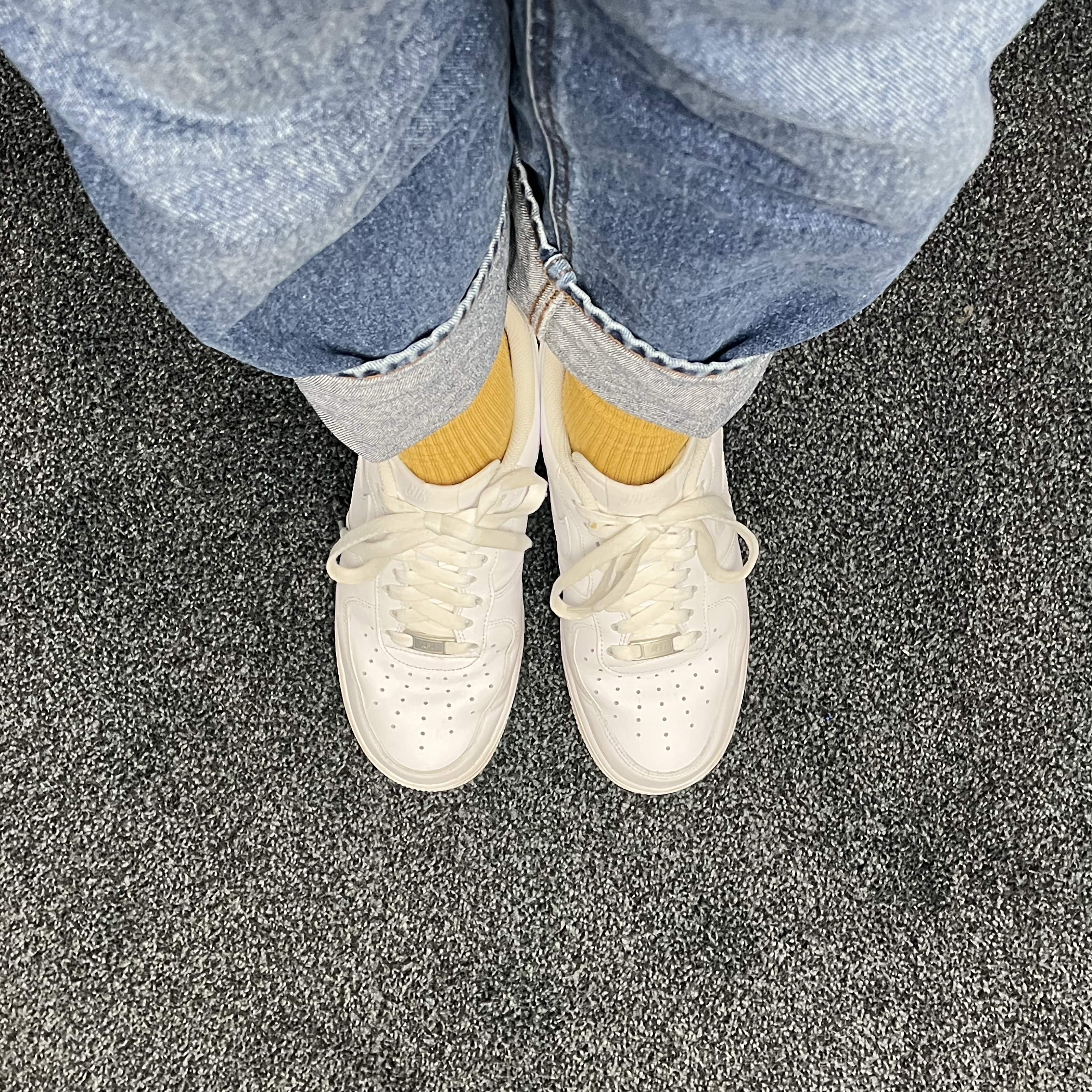 Nike Air Force 1 '07 Low White 착용 스타일
