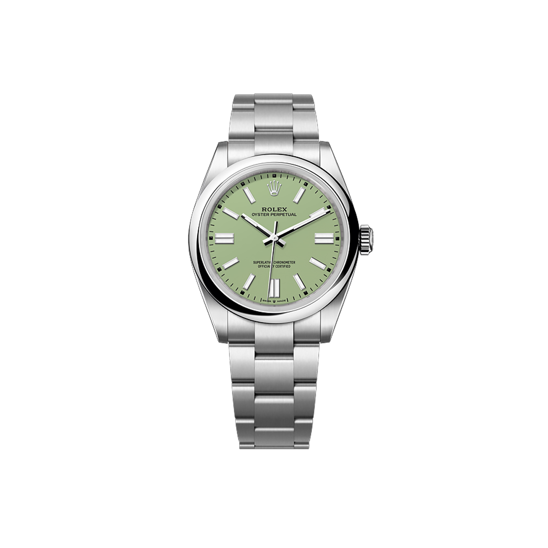 롤렉스 오이스터 퍼페츄얼 41-134300 피스타치오 바 오이스터 NO.6717(Rolex Oyster Perpetual 41 - 134300 Pistachio Bar Oyster No. 6717)