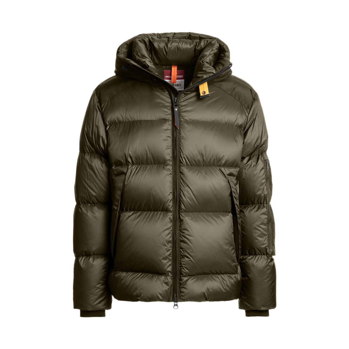 25WMPMPUEN02P180103 Parajumpers Tyrik Hooded Jacket Olive Grey - 25FW
