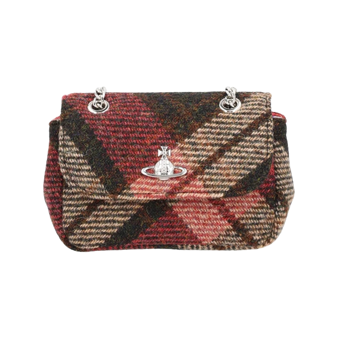 5C01000WW-W018D-H201 Vivienne Westwood Small Purse Chain Shoulder Bag Red