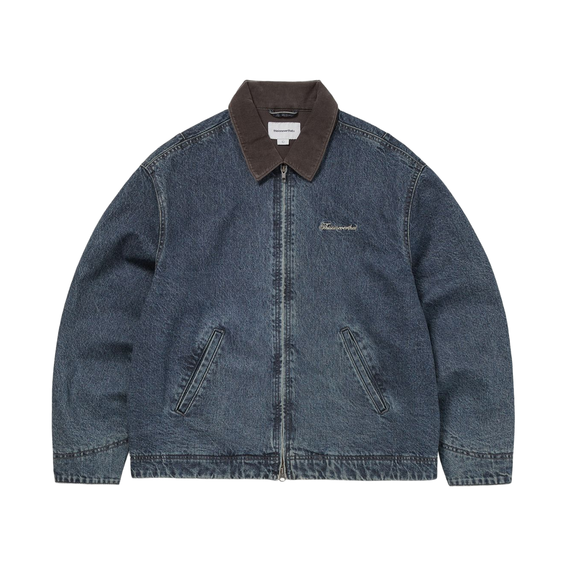 디스이즈네버댓 데님 워크 자켓 블루(Thisisneverthat Denim Work Jacket Blue) - 1