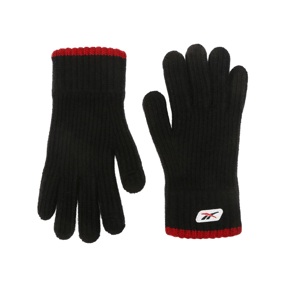 RESE5FY01BK Reebok Knit Gloves Black