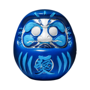 Travis Scott Cactus Jack x Fragment Daruma Doll Blue