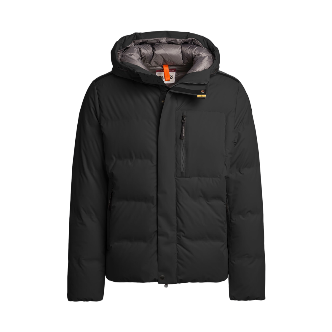 25WMPMJKSS01P160541 Parajumpers Taiga Hooded Jacket Black - 25FW