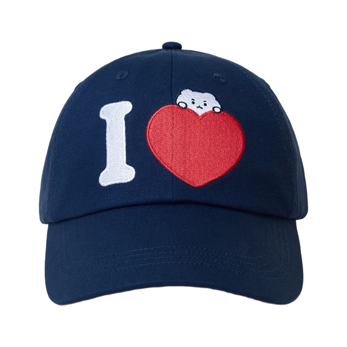 스파오 x 망그러진곰 볼캡 네이비(Spao x Manggom Ball Cap Navy)