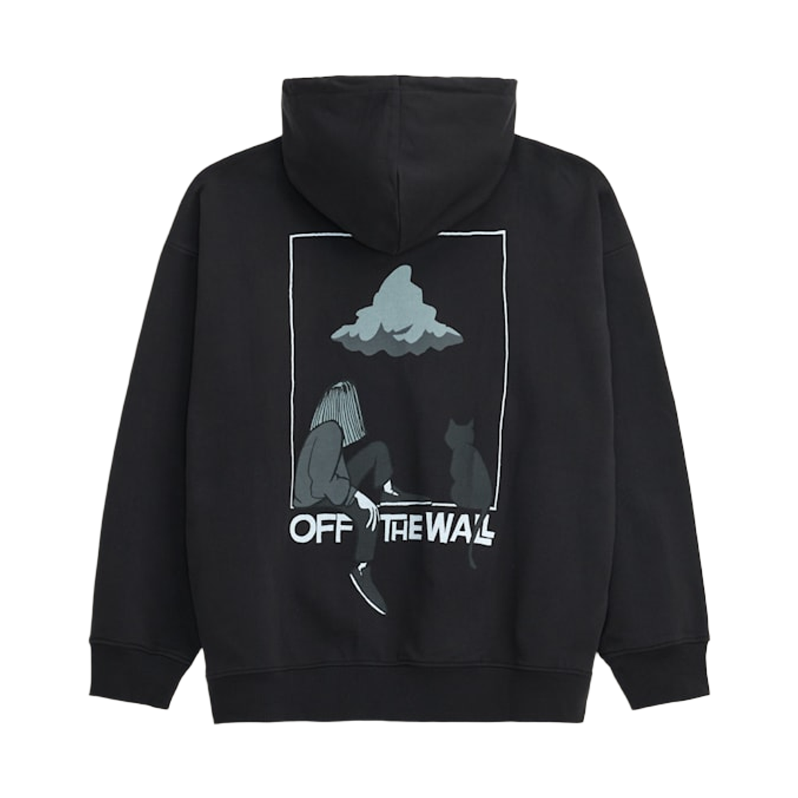 반스 x 유스케 하나이 그래픽 후드 블랙(Vans x Yusuke Hanai Graphic Hoodie Black)