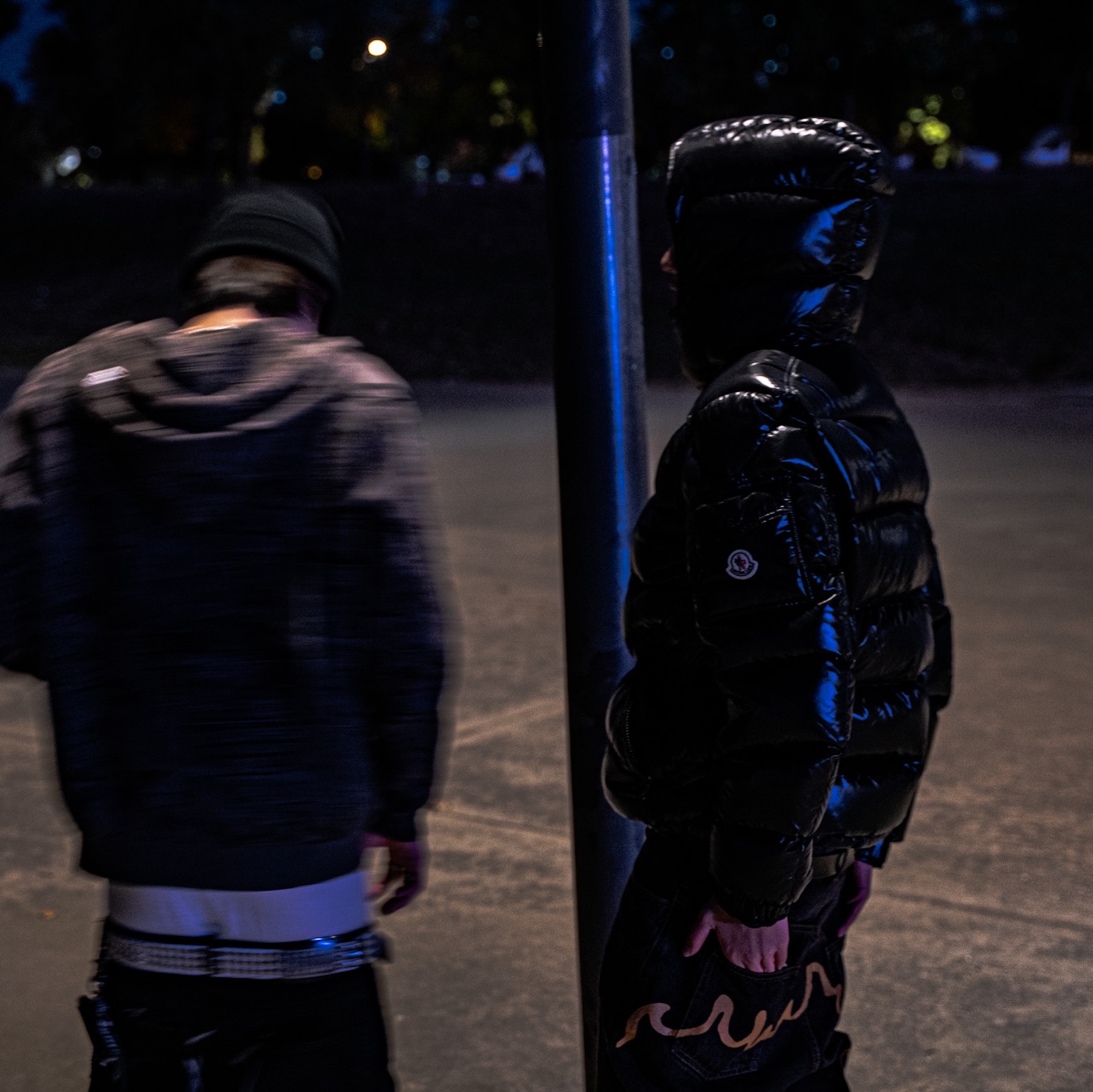 Moncler Maya Hooded Short Down Jacket Black - 25FW, Moncler Maya Short Down Jacket Black - 24FW 착용 스타일 - 1